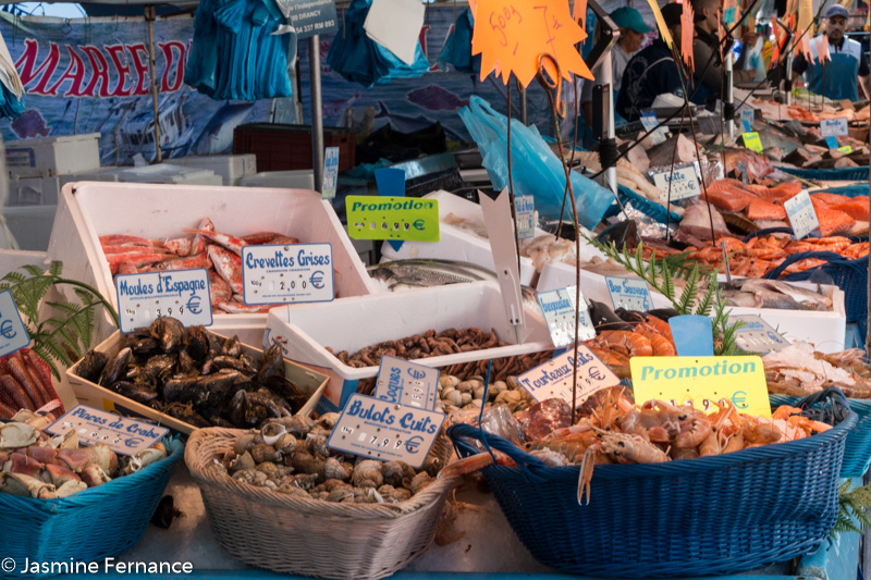 Seafood at the Bastille Markets
