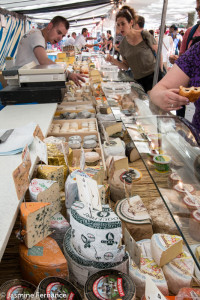 Cheese at the Bastille Markets