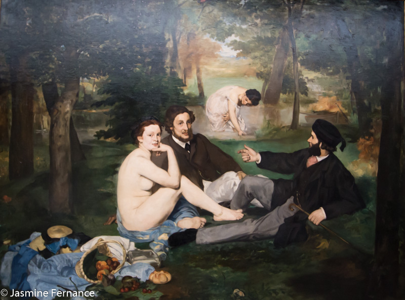 Manet's Picnic on the Grass