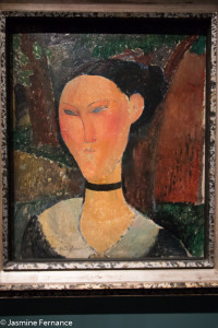Modigliani's 'Femme au ruban de velours'