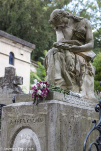 Chopin's grave