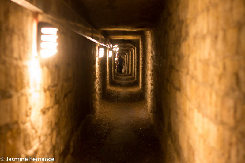 Paris Catacombs tunnels