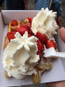 Waffles in Bruges