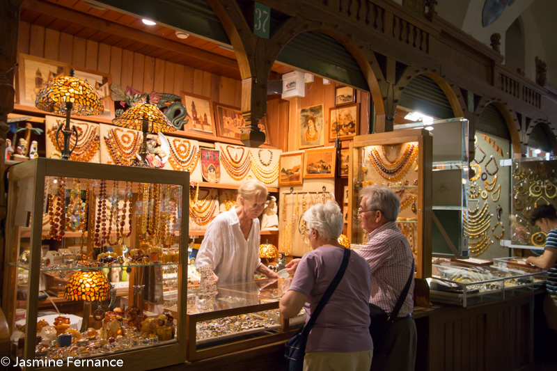 Shopping in the Cloth Hall, Krakow