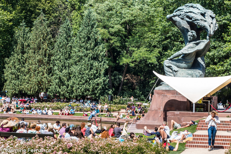 Chopin Statue, Laznieki Park