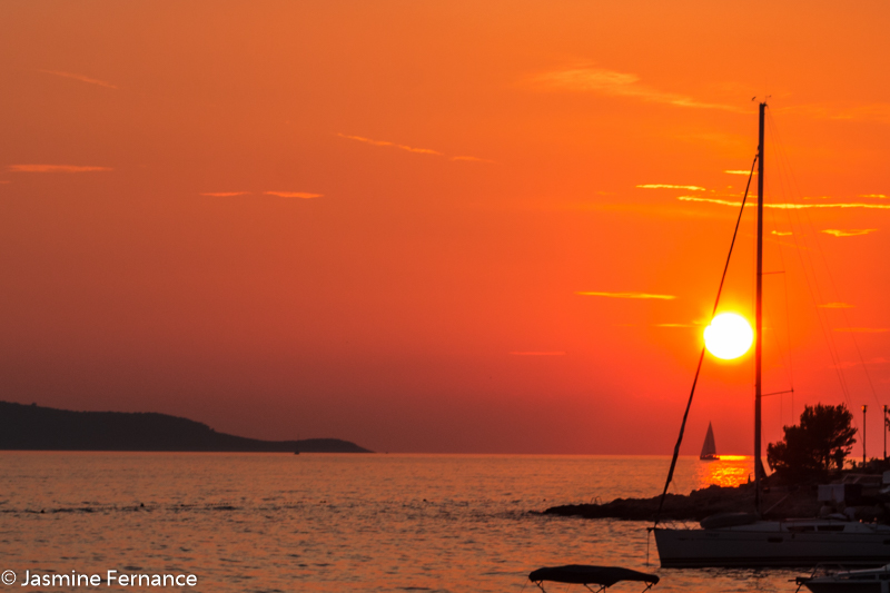 Sunset in Hvar