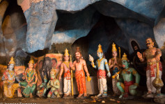 Hindu Statues in Batu Caves, Malaysia