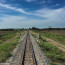 View from the back of the train