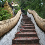 Climbing Phou Si, Luang Prabang