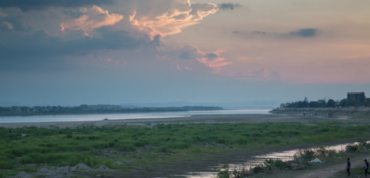 The Mekong River, Vientiane