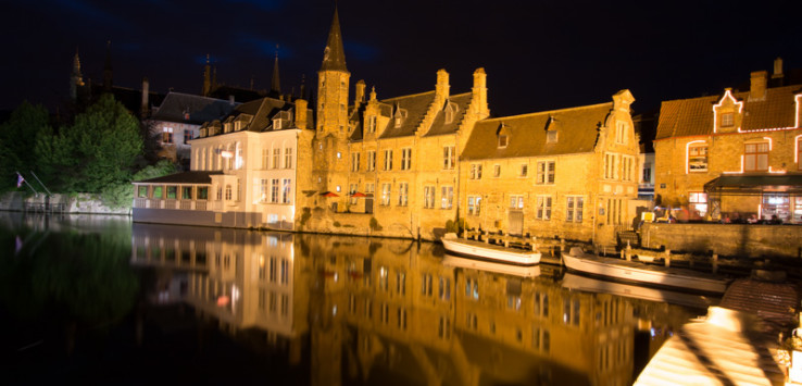 Bruges at night