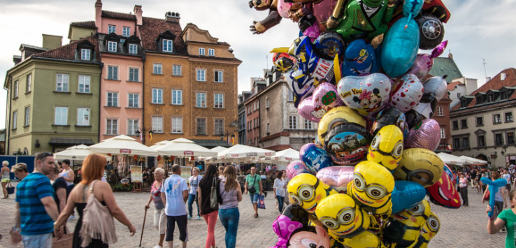 Castle Square, Warsaw