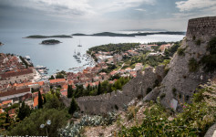 View of Hvar from the fort