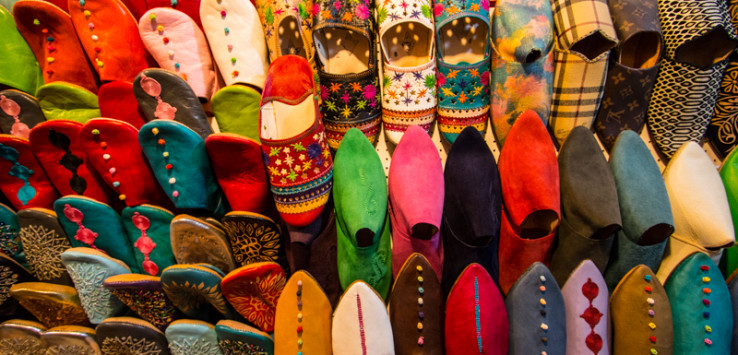 Shoes in Marrakech Medina